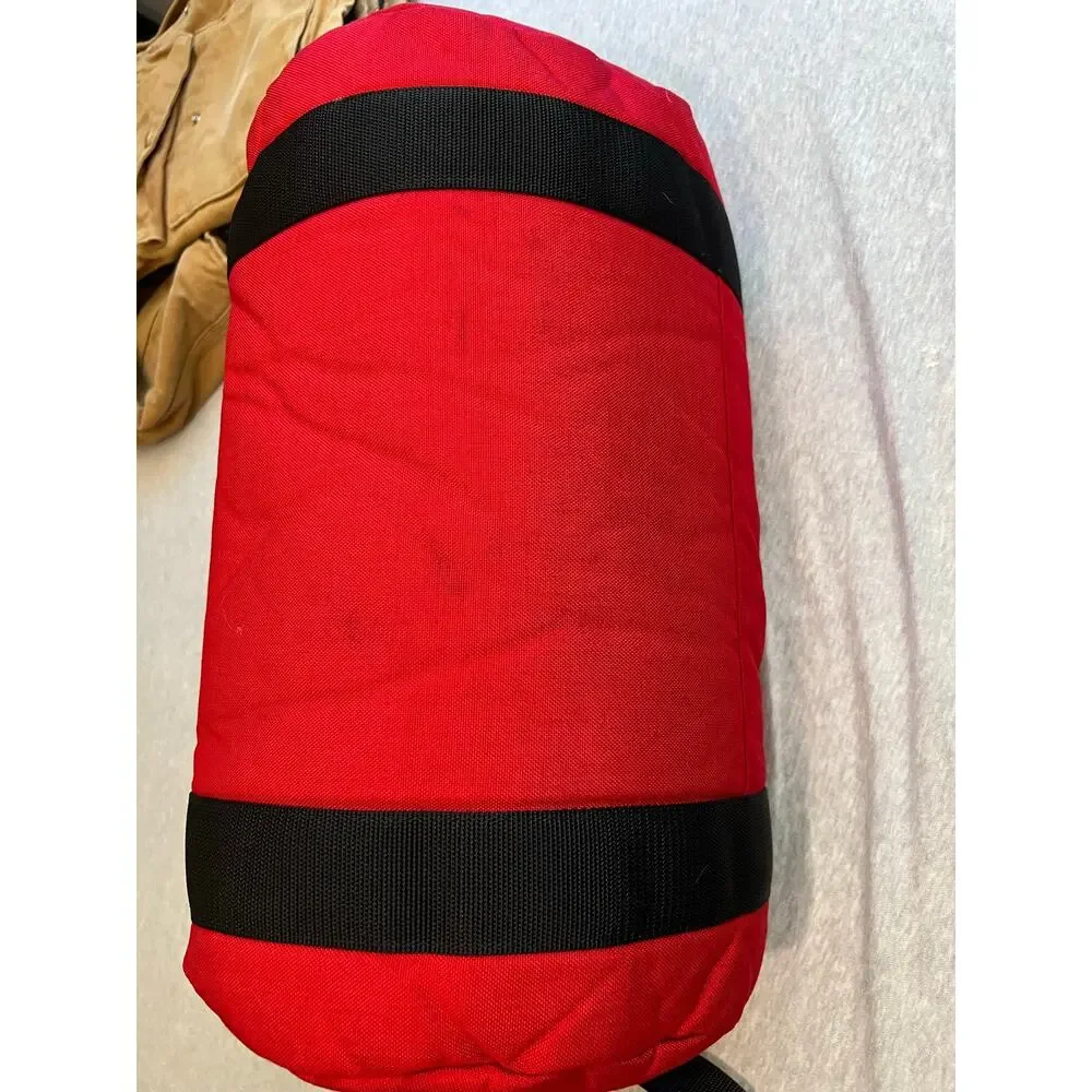 Club Glove Waikoloa Hawaii vintage small red duffel bag carry on bag luggage gym